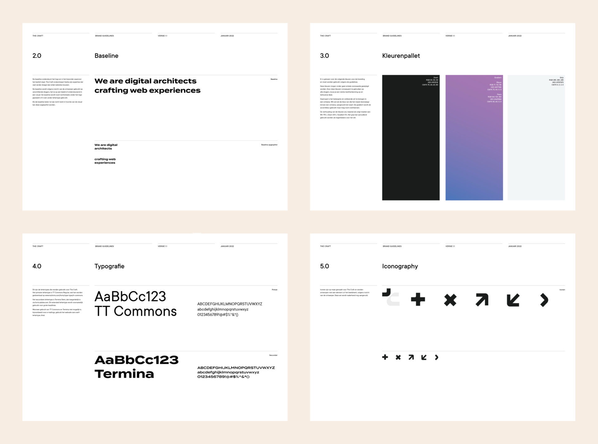 Huisstijlgids the craft branding