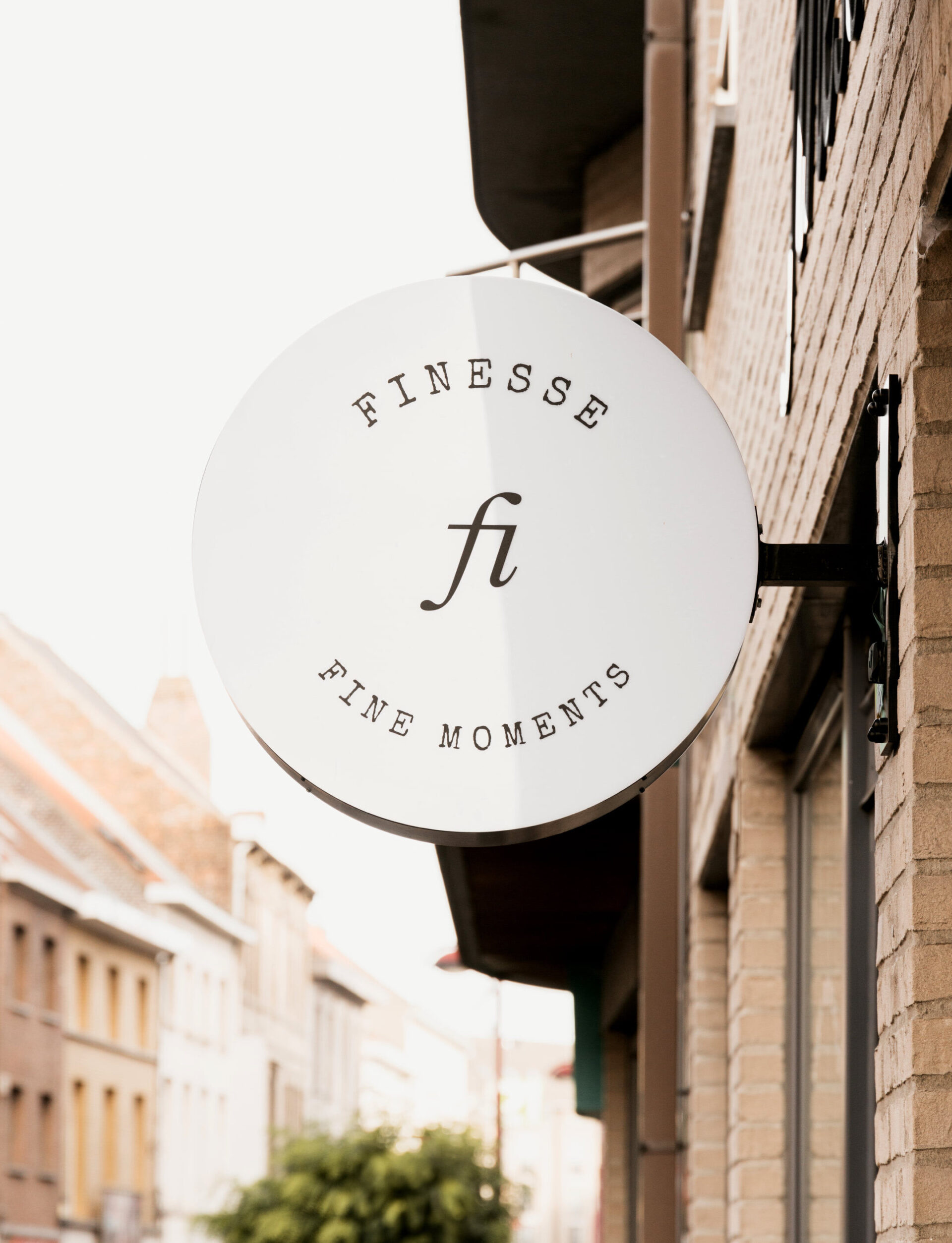 Finesse signage bord