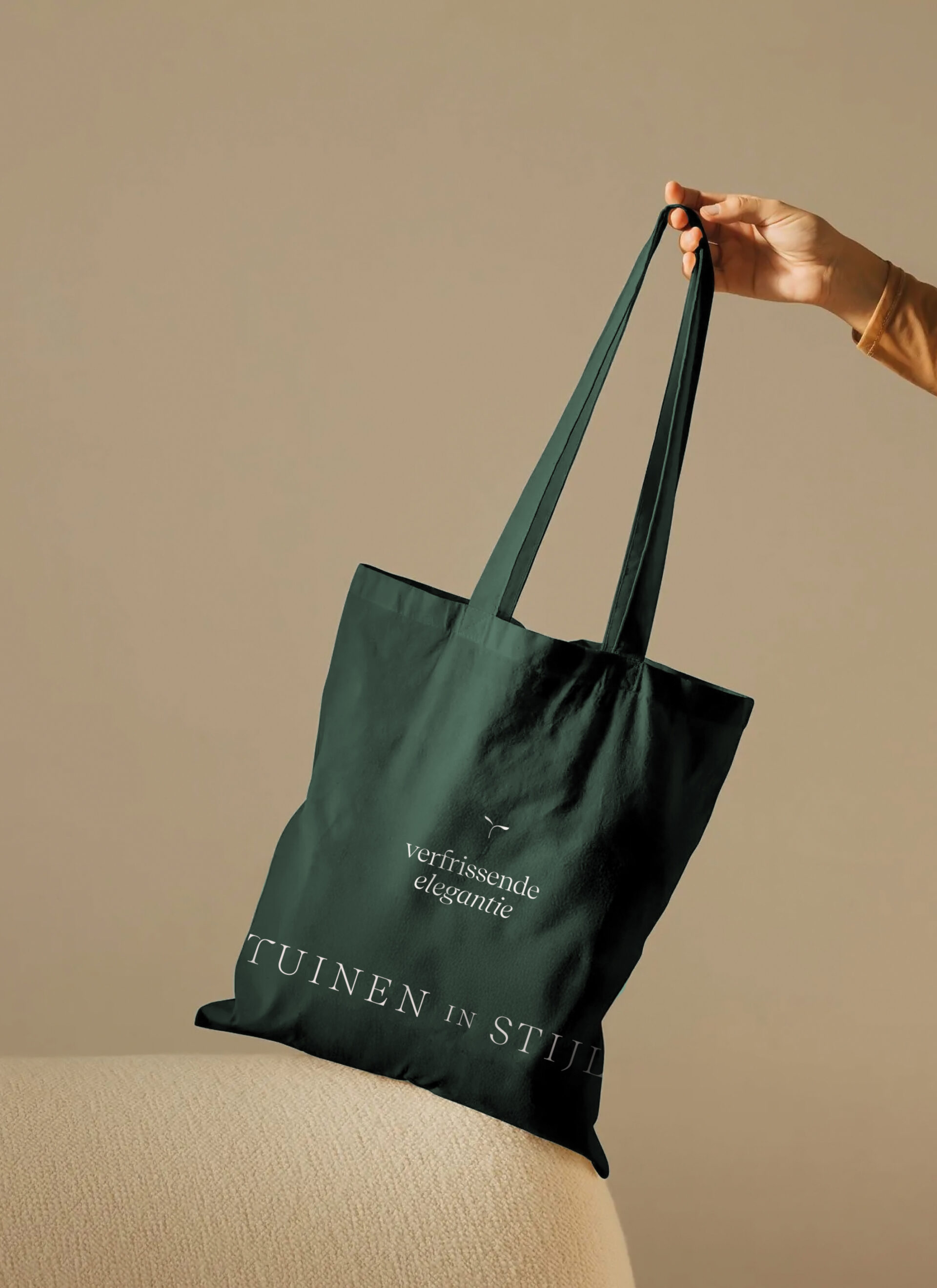 Tuinen in stijl totebag logo