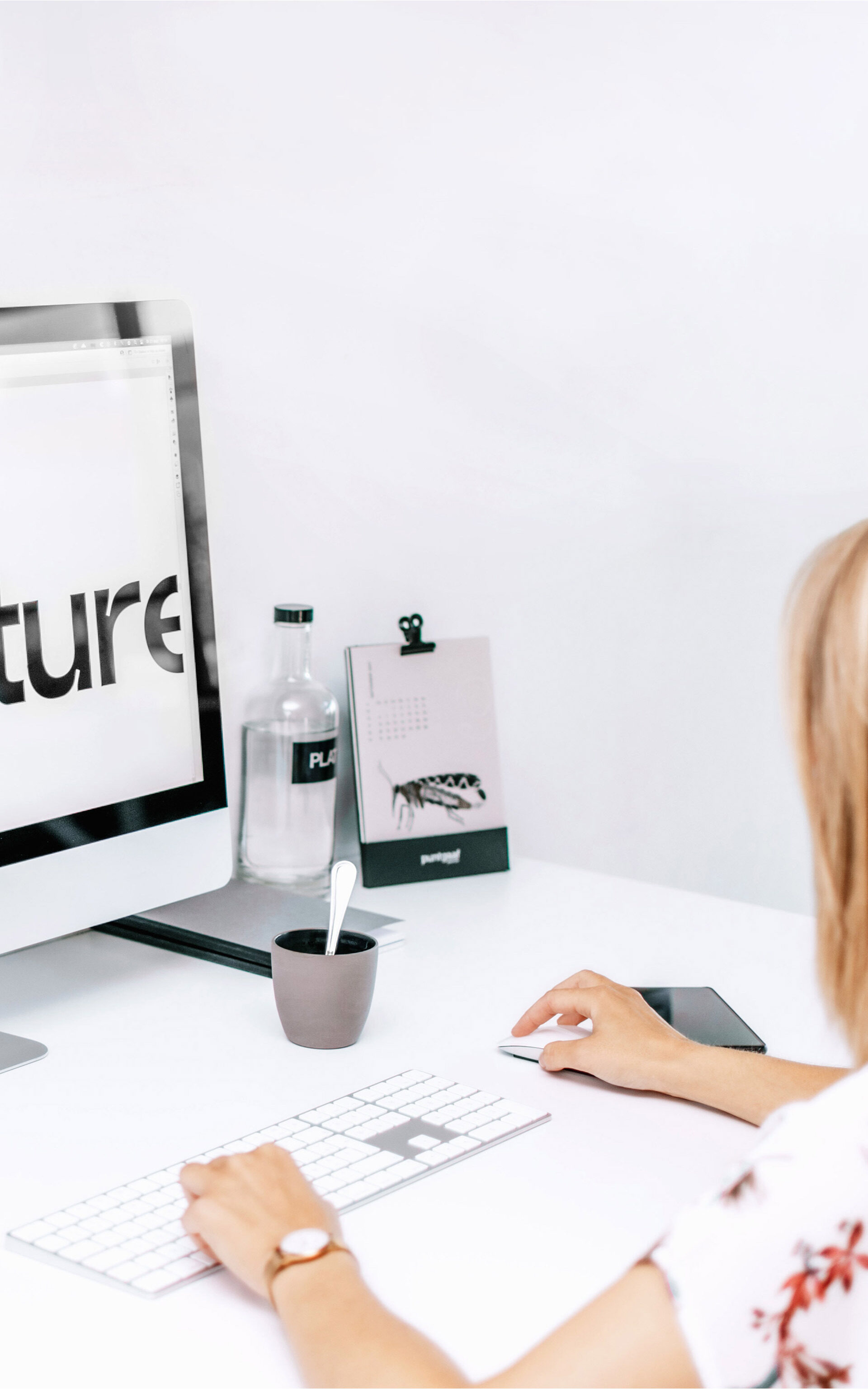 unhide imac branding ontwerp huisstijl logo